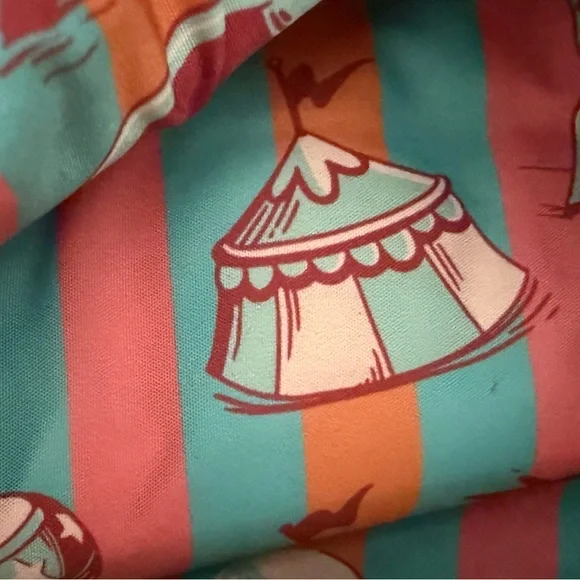 Loungefly Disney Dumbo Exclusive Mini Backpack Circus Tent Light-Up NWT🎪🩵🩷 - Picture 10 of 12